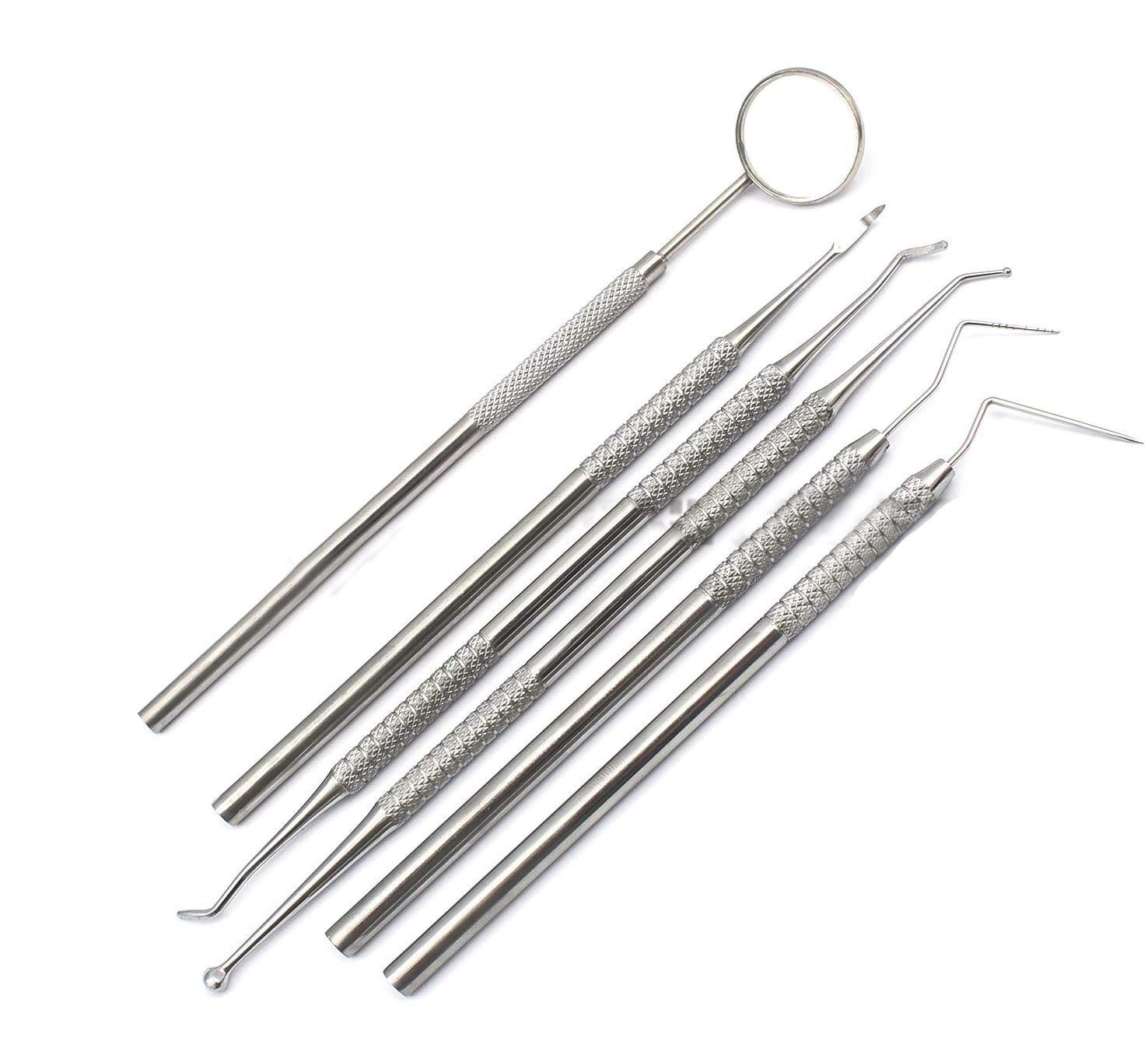 OdontoMed2011 'Dental DENTIS' Pick Hobby Tools Instruments Set Probe Set Stainless Steel ODM