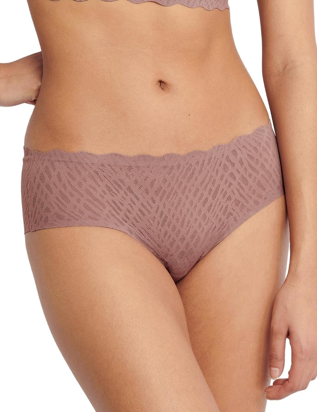 Sloggi Women's ZERO Feel Bliss Hipster Underwear, Cacao, L