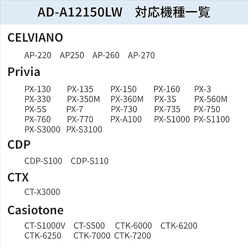 Miniatura 3 de Adaptador AC para Casio 12V AD-A12150LW