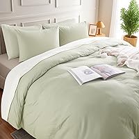 Vista 106 de NEXHOME PRO Funda de edredón Twin XL 100% algodón lavado, transpirable, duradera, texturizada, similar al lino, juego de ropa de cama para el hogar