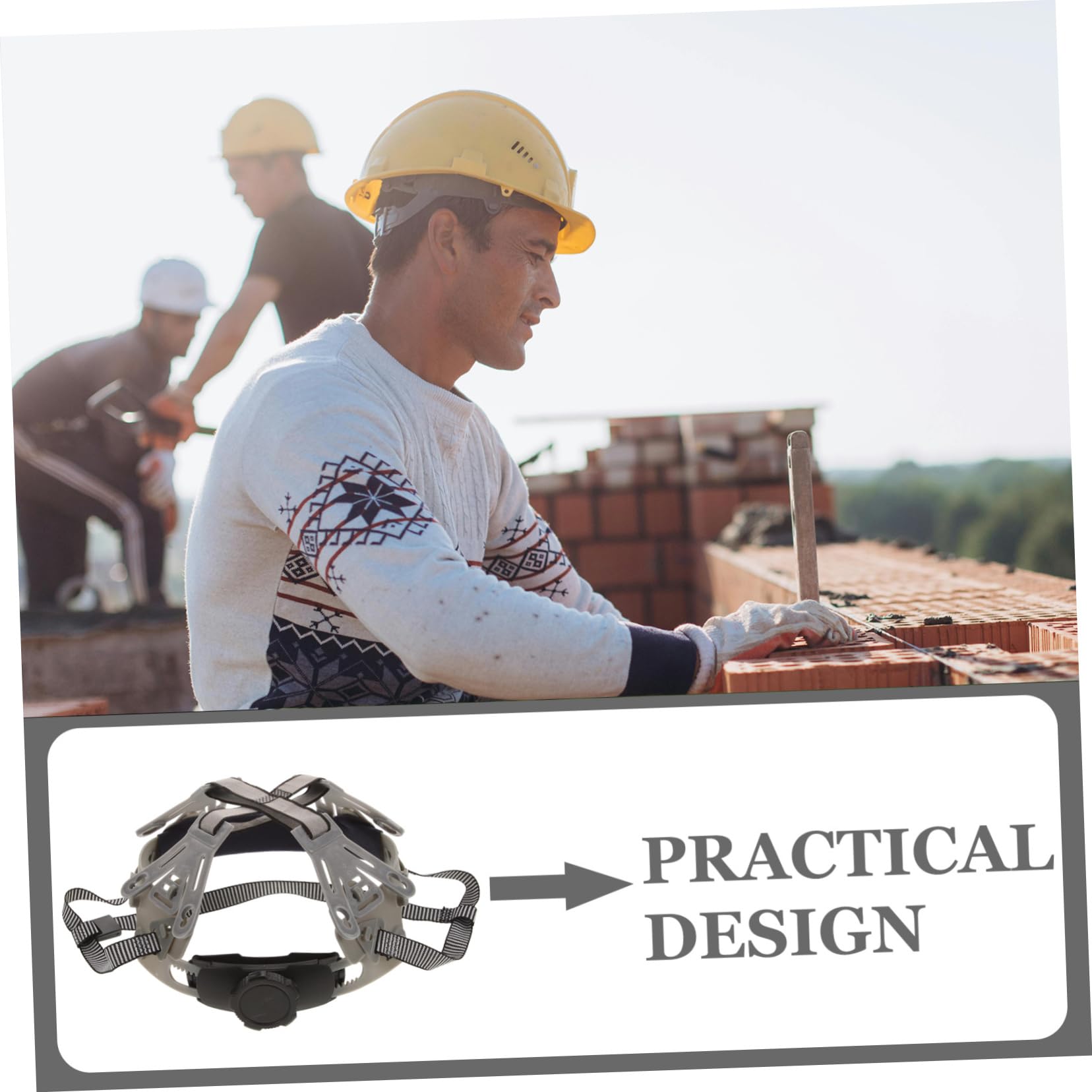 NUOBESTY Construcción De Forro para Casco Banda para El Sudor para Casco De Seguridad Suspensión para Casco Universal Correa para La Barbilla Casco De Seguridad Forro para Casco De