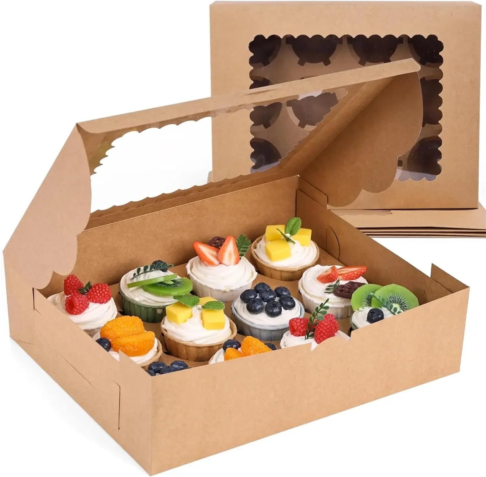 Scatola per Torte Contenitore for cupcake a 12 scomparti