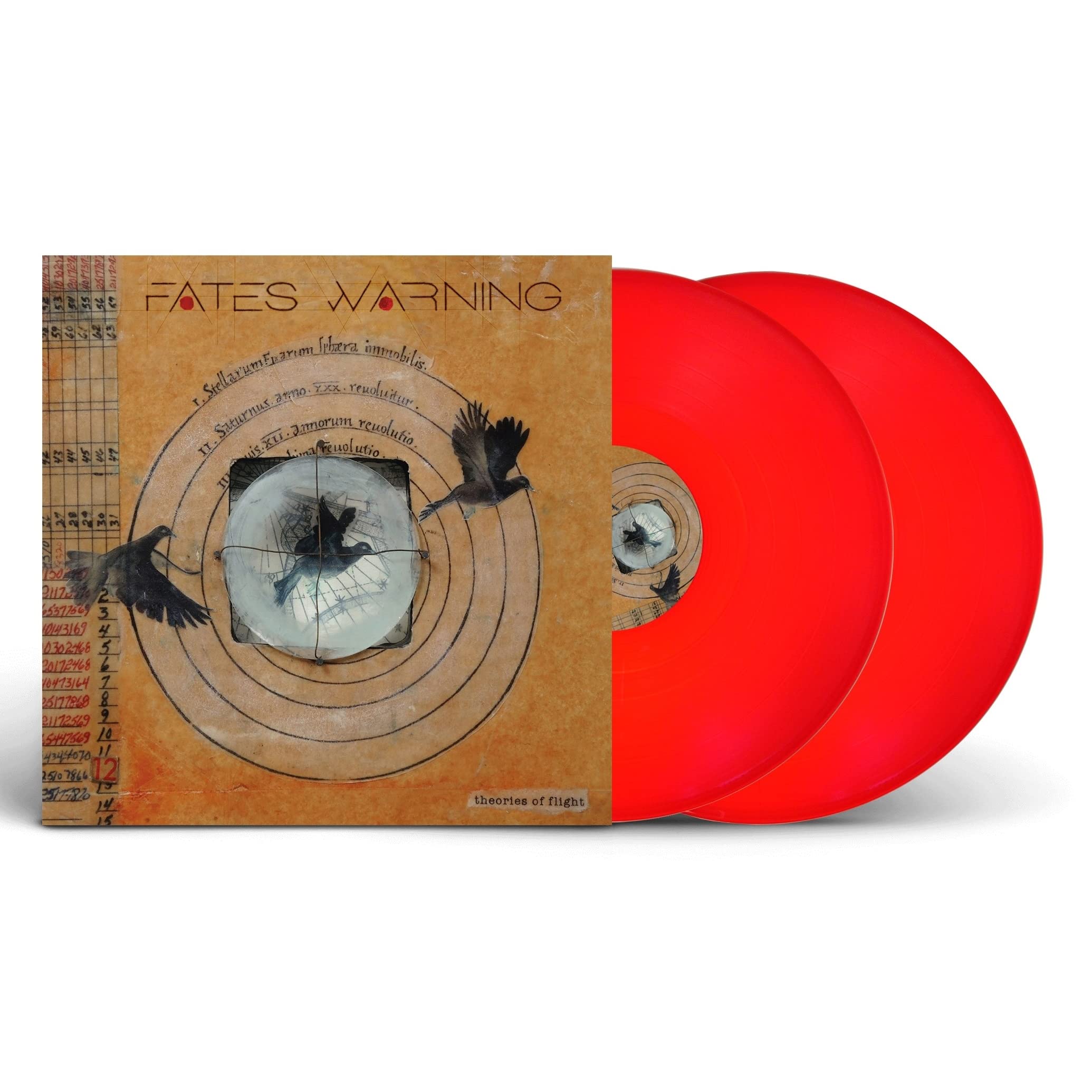 Fates Warning Theories Of Flight (transparent Red Vinyl 2lp) 2LP New 80334155195