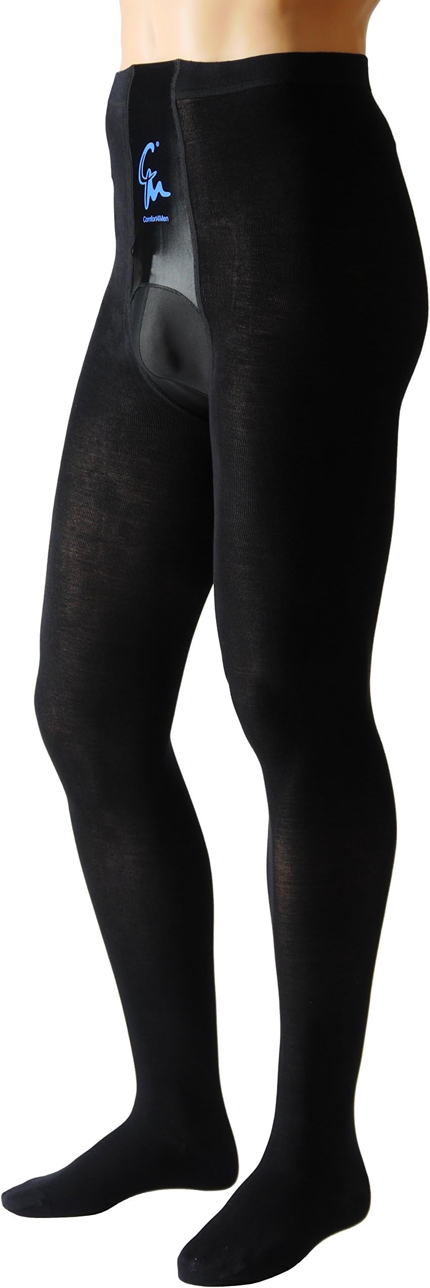 Comfort4Men C426M Pantyhose Tights with Medium Support MICROCOTTON Opaque High Waist