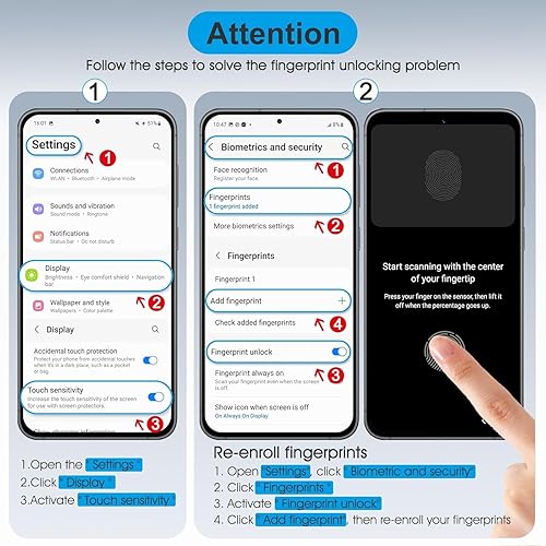 Miniatura 3 de SPARIN Paquete de 3+2 protectores de pantalla para Samsung Galaxy S24 5G de 6.2 pulgadas, protector de lente de cámara de vidrio templado 9H con