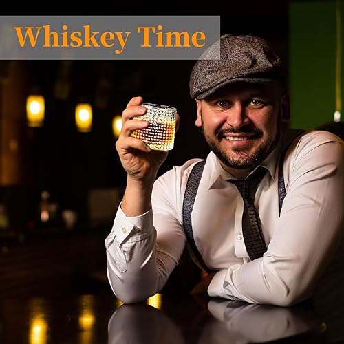 Miniatura 7 de Regalos de whisky para hombres, juego de vasos de whisky, juego de piedras de whisky, regalos de whisky para hombres, Acción de Gracias, Navidad,