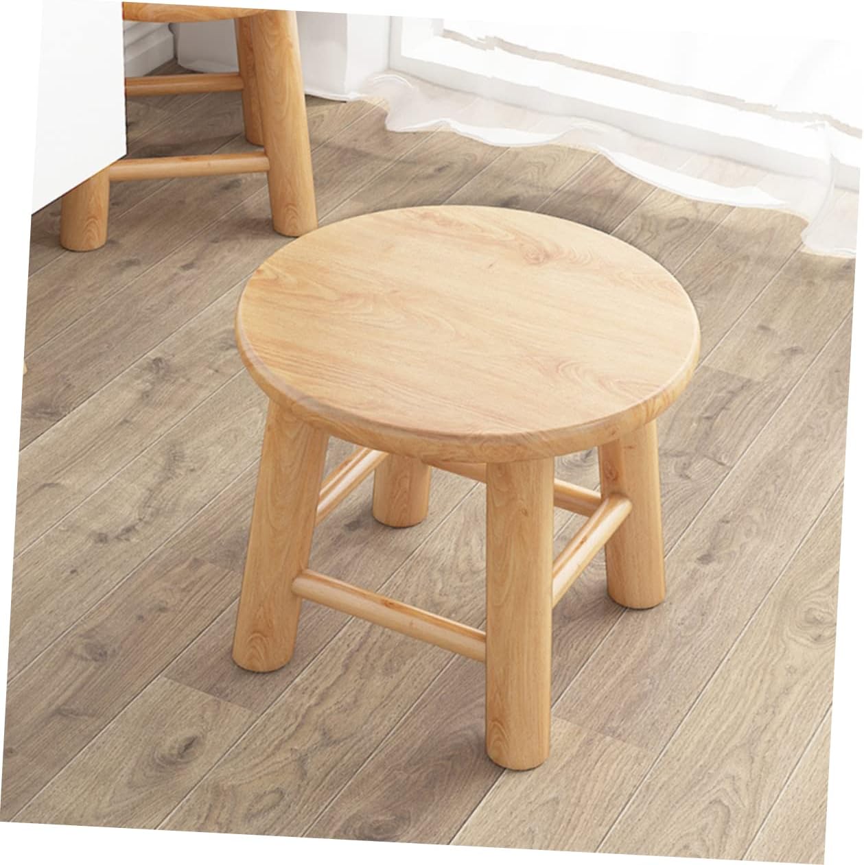 Solid and Girls Stool Boy Girl Step Stool for Kitchen Sitting Light and Gentle Safe
