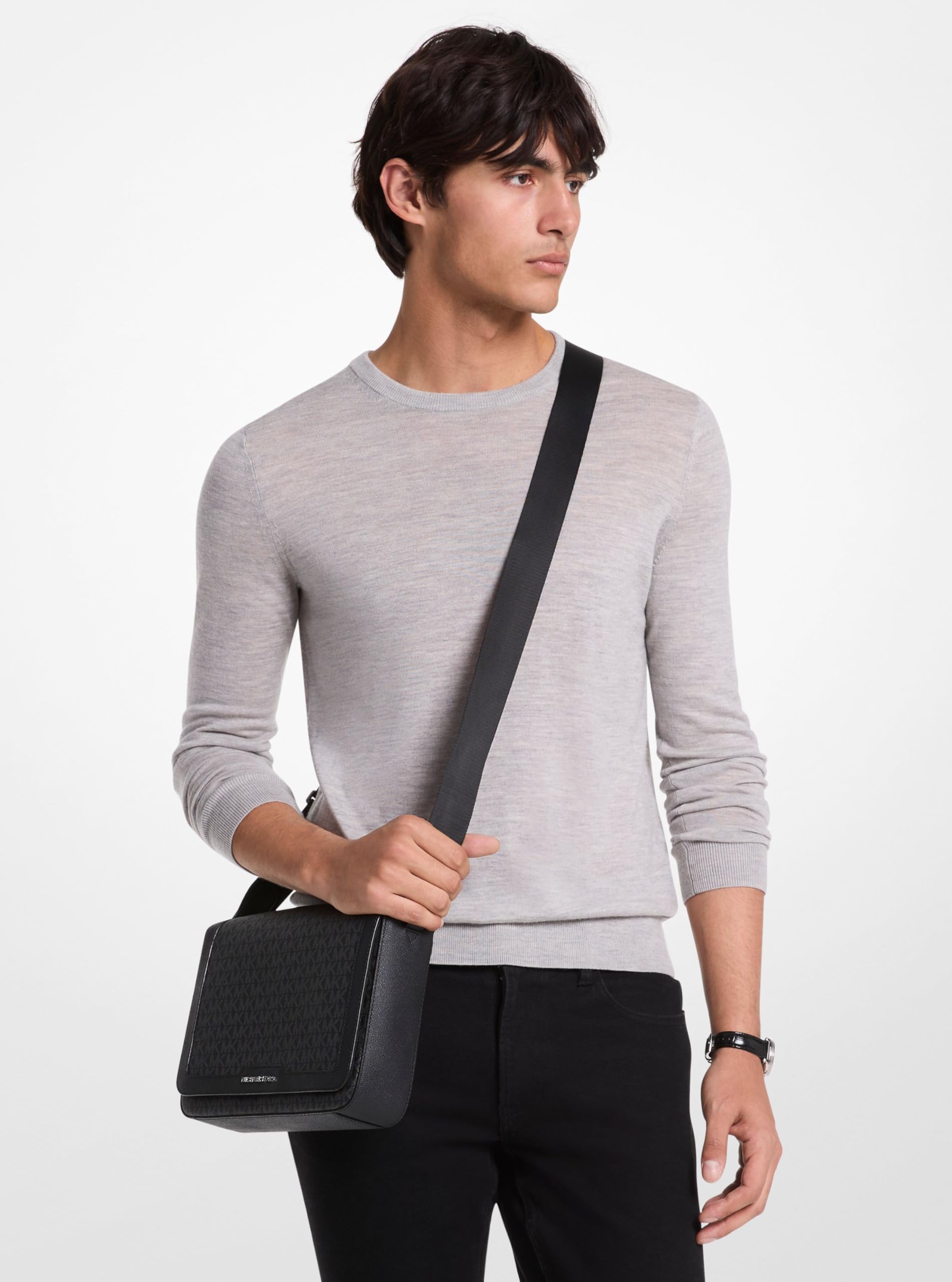 Michael Kors Borsa a tracolla Hudson Flap Uomo