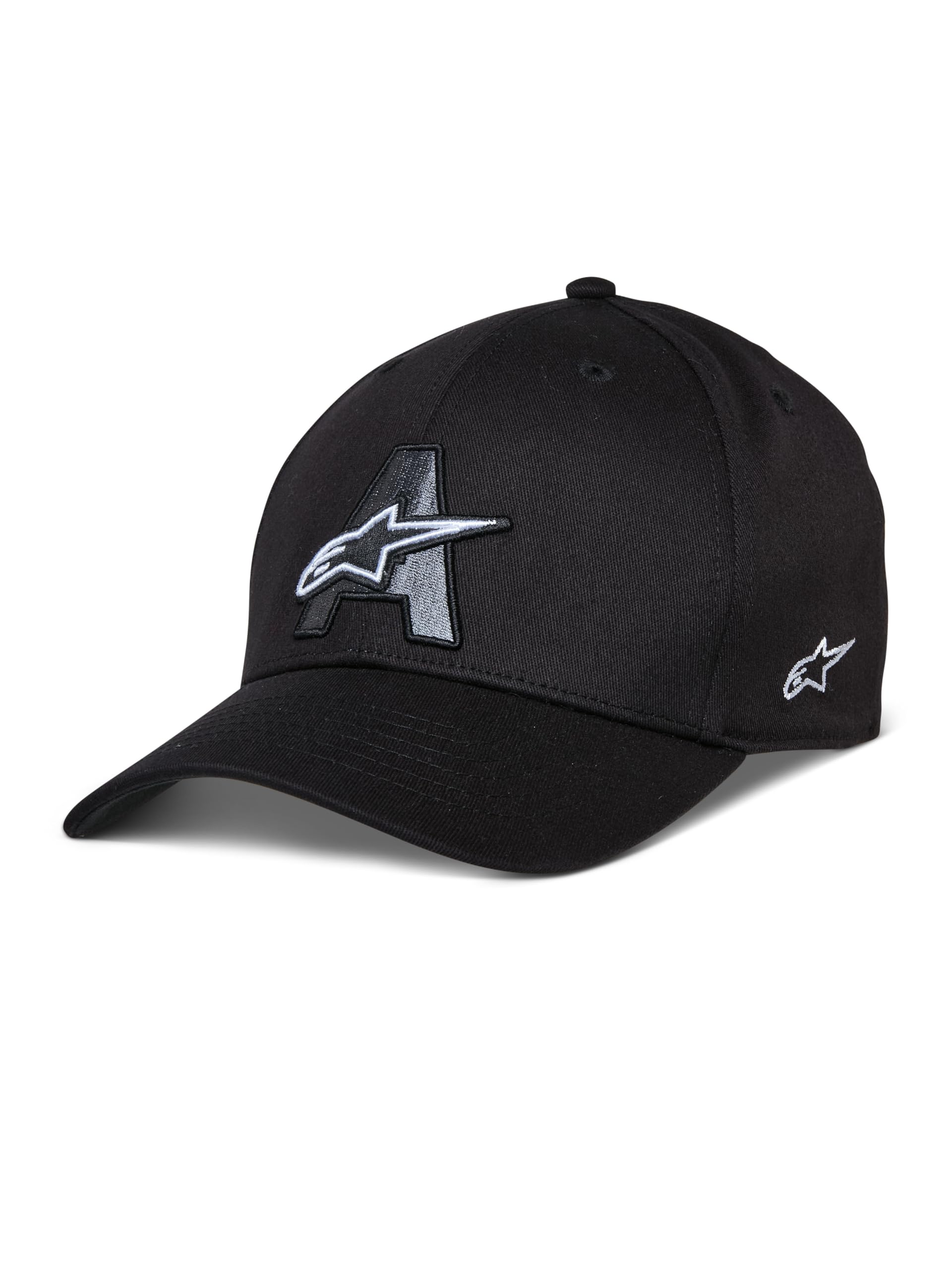 Alpinestars Men's Black Eletal Hat Baseball Cap, L/Xl