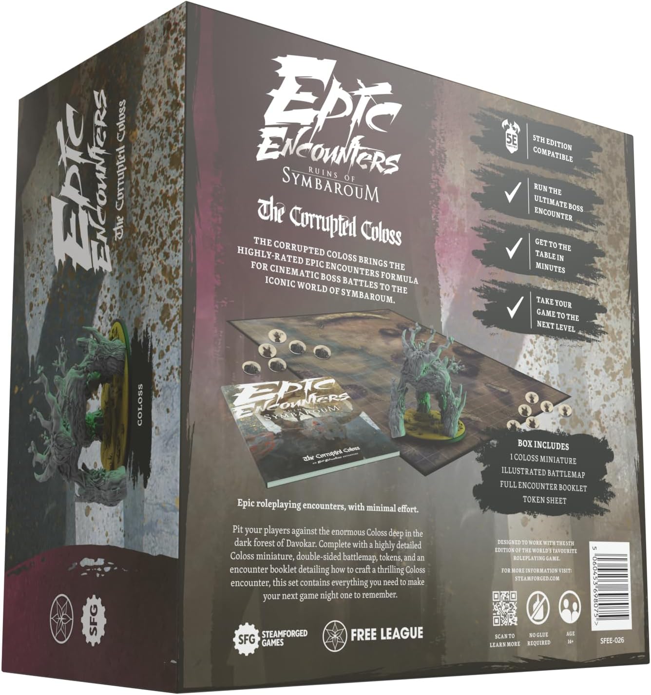Steamforged Games Epic Encounters: Ruins of Symbaroum - The Corrupted Coloss