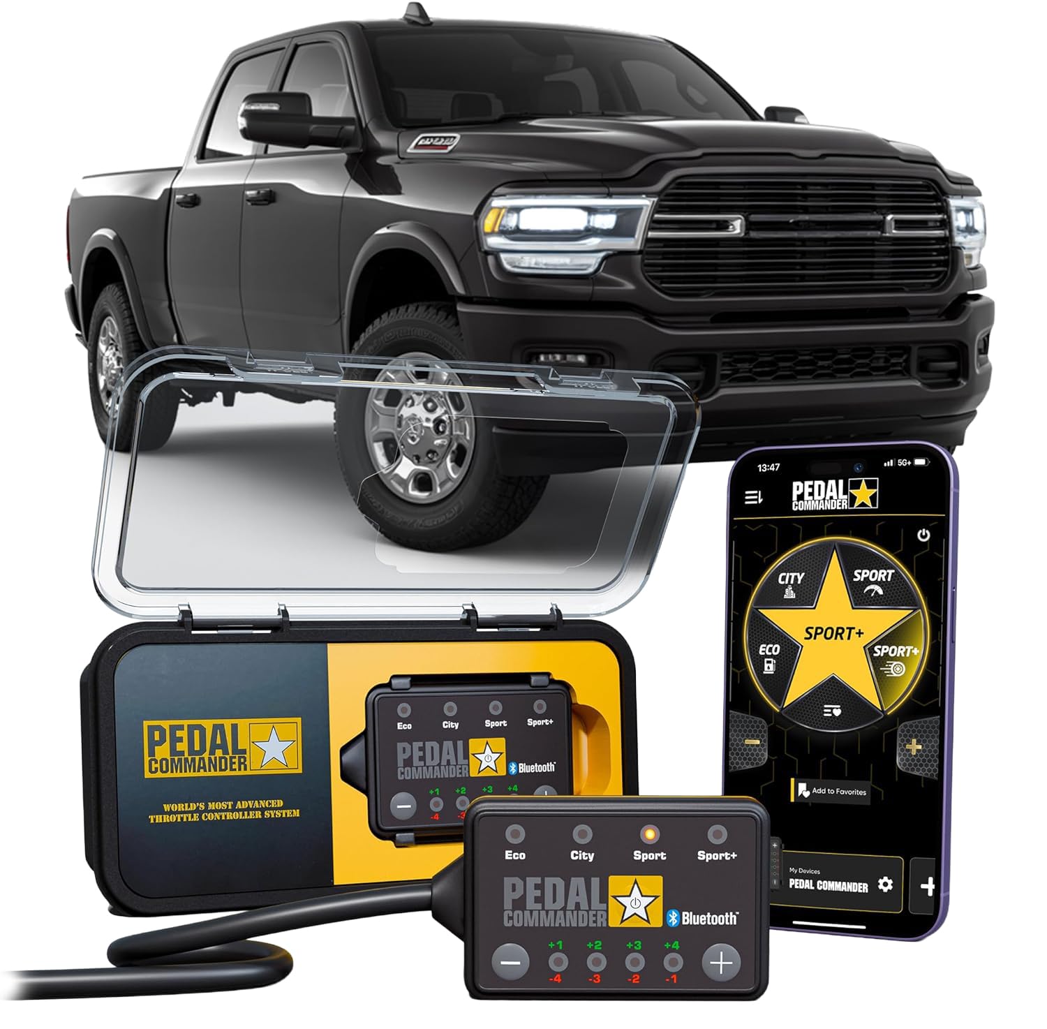 PEDAL COMMANDER for Ram 2500 3500 2019-2026 Throttle Response Controller