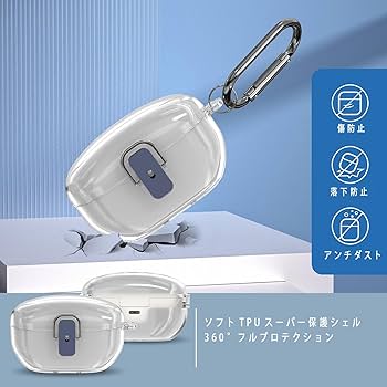 Amazon | ソニーWF-1000XM5(2023)用セキュアロッククリアケース