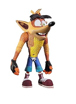 PINAKA Crash Bandicoot Action Figure 16CMCrash Material Plastic Anime Action Figure for Collection