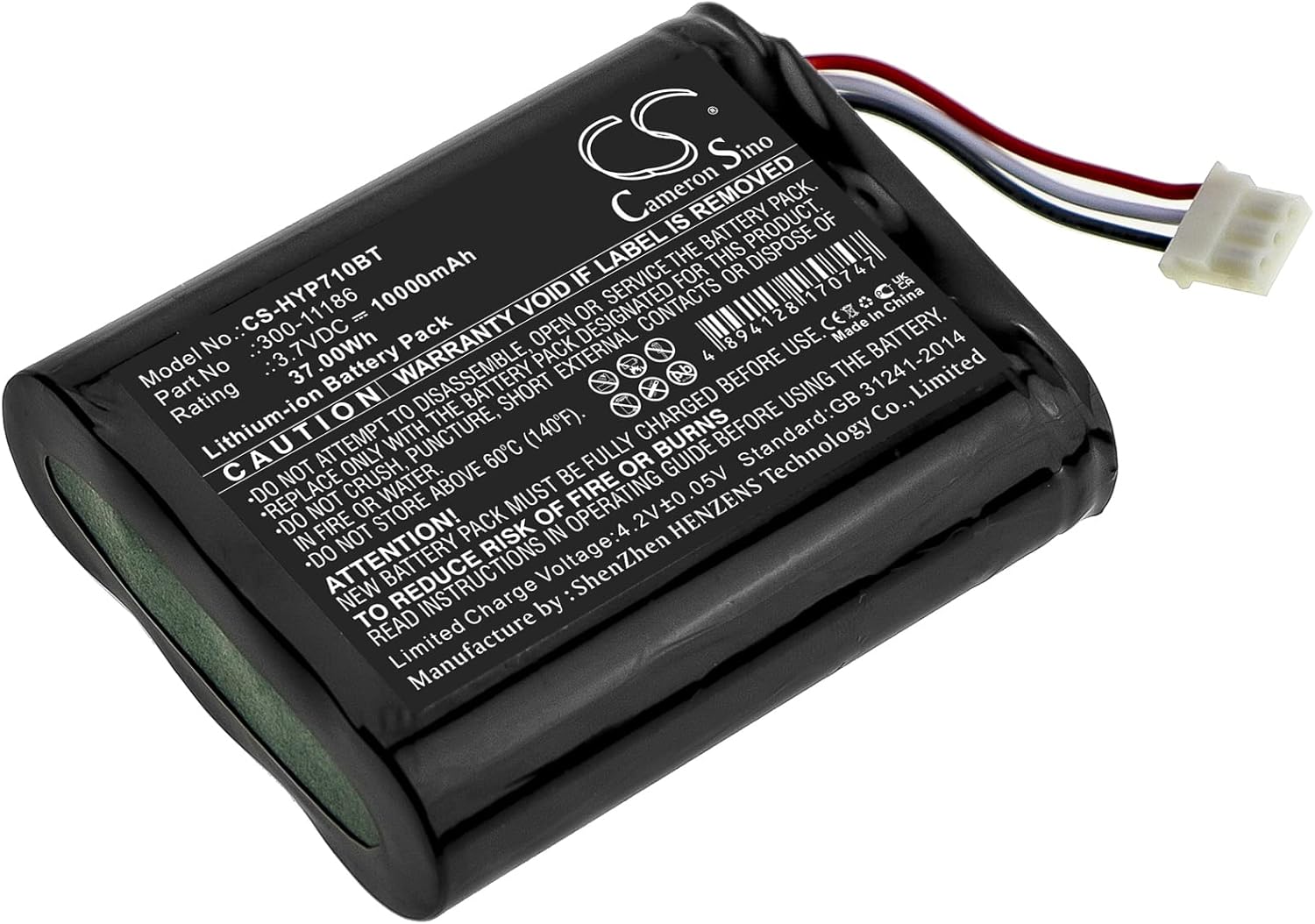 10000mAh Honey-Well 300-11186 Battery for Pro A7 Plus C Home Pro A7 Resideo PROA7C Pro A7 Plus