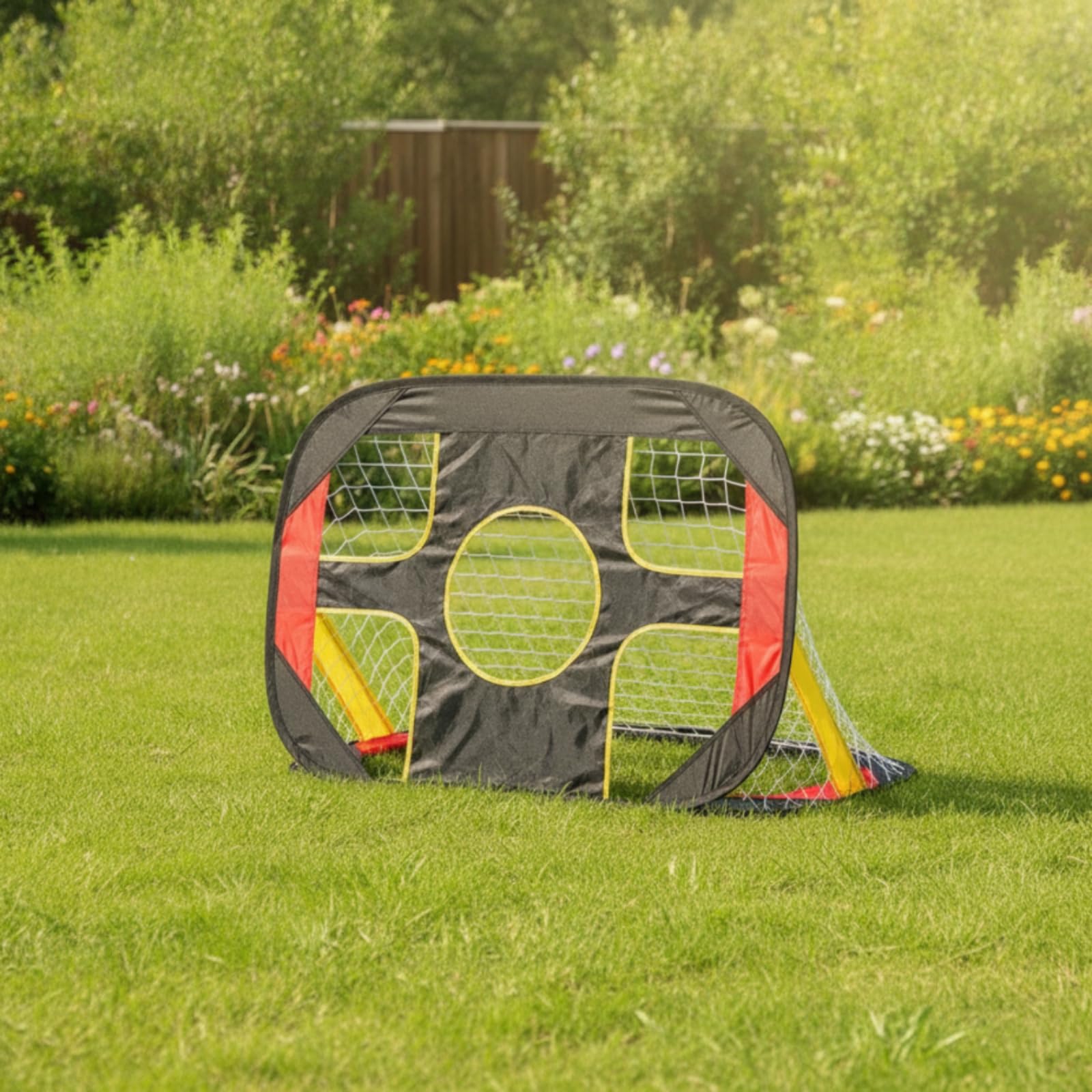 Porta da Calcio Portatile Leggera Porta da Calcio Pieghevole Salvaspazio Giocattolo per Bambini, Giardino, Parco