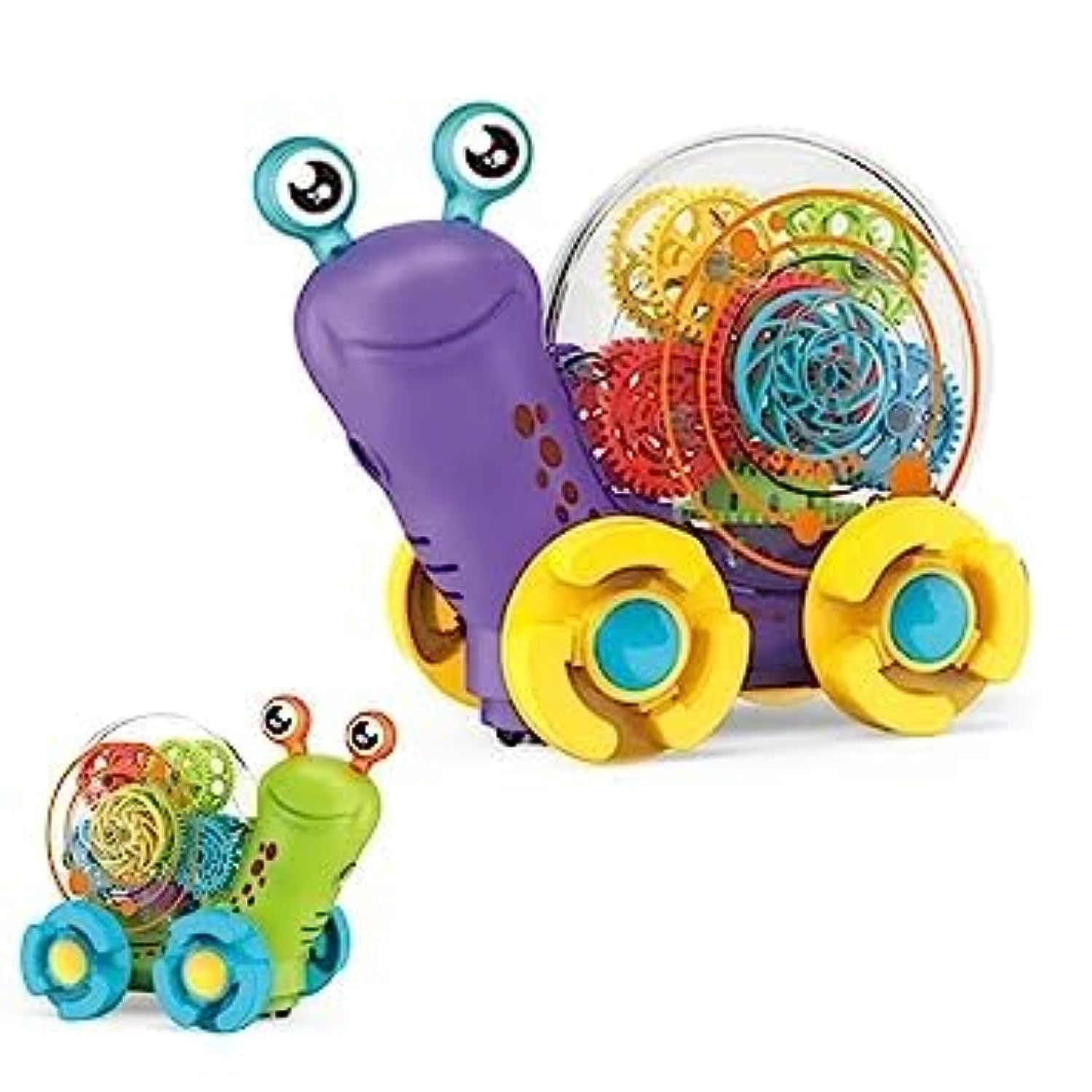 Sponsored Ad – Baybee Baby & Toddler Toys 3D snail Car Toys with LED Lights And Musical Fun small kids Sensory Toys 1+ Year old Boys and Girls Best Gift Toys - Mu