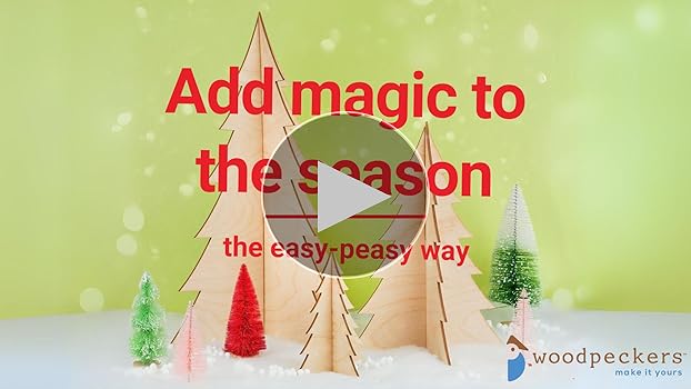 Amazon.com: Wooden Christmas Tree, 36 Inch Wood Christmas