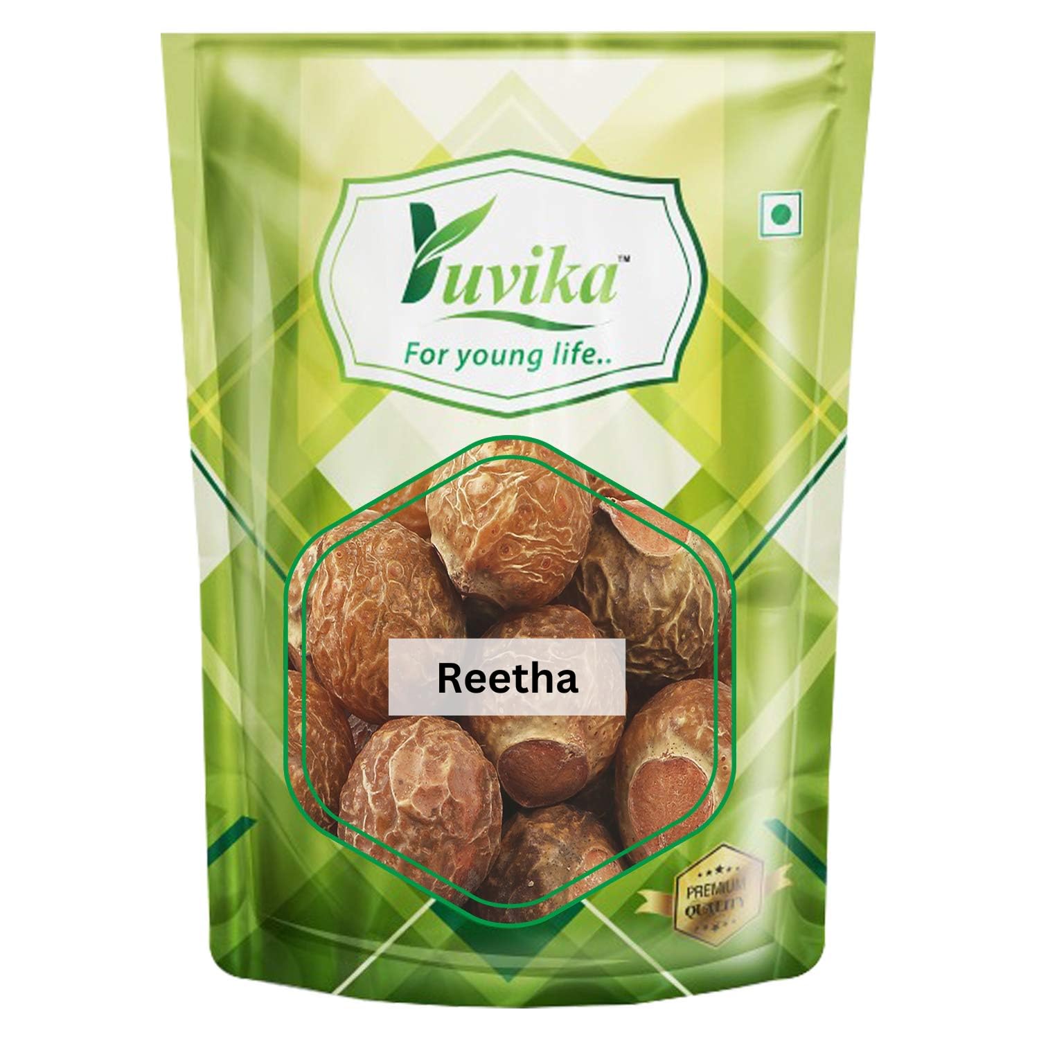 Yuvika Reetha - Ritha - Sapindus Mukorossi - Soap Nuts (200g)