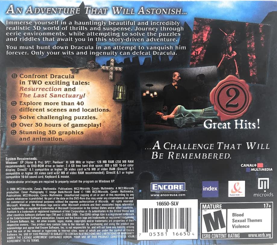 Dracula (Resurrection / Last Sanctuary) : Amazon.sg: Video Games
