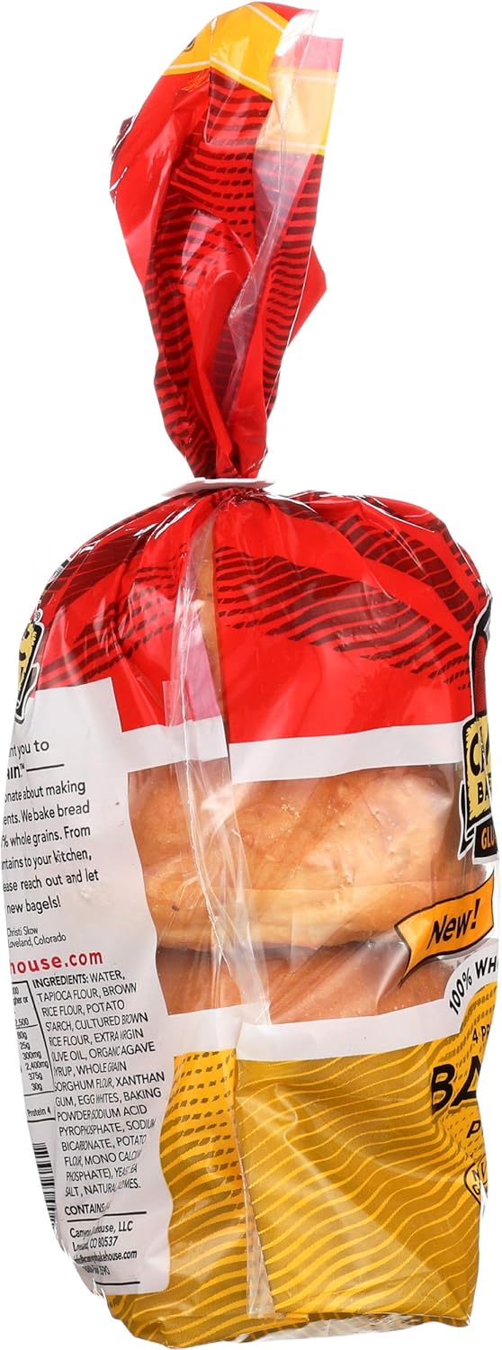 50% Off Discount Canyon Bakehouse, Bagel Plain Gluten-Free, 14 Ounce