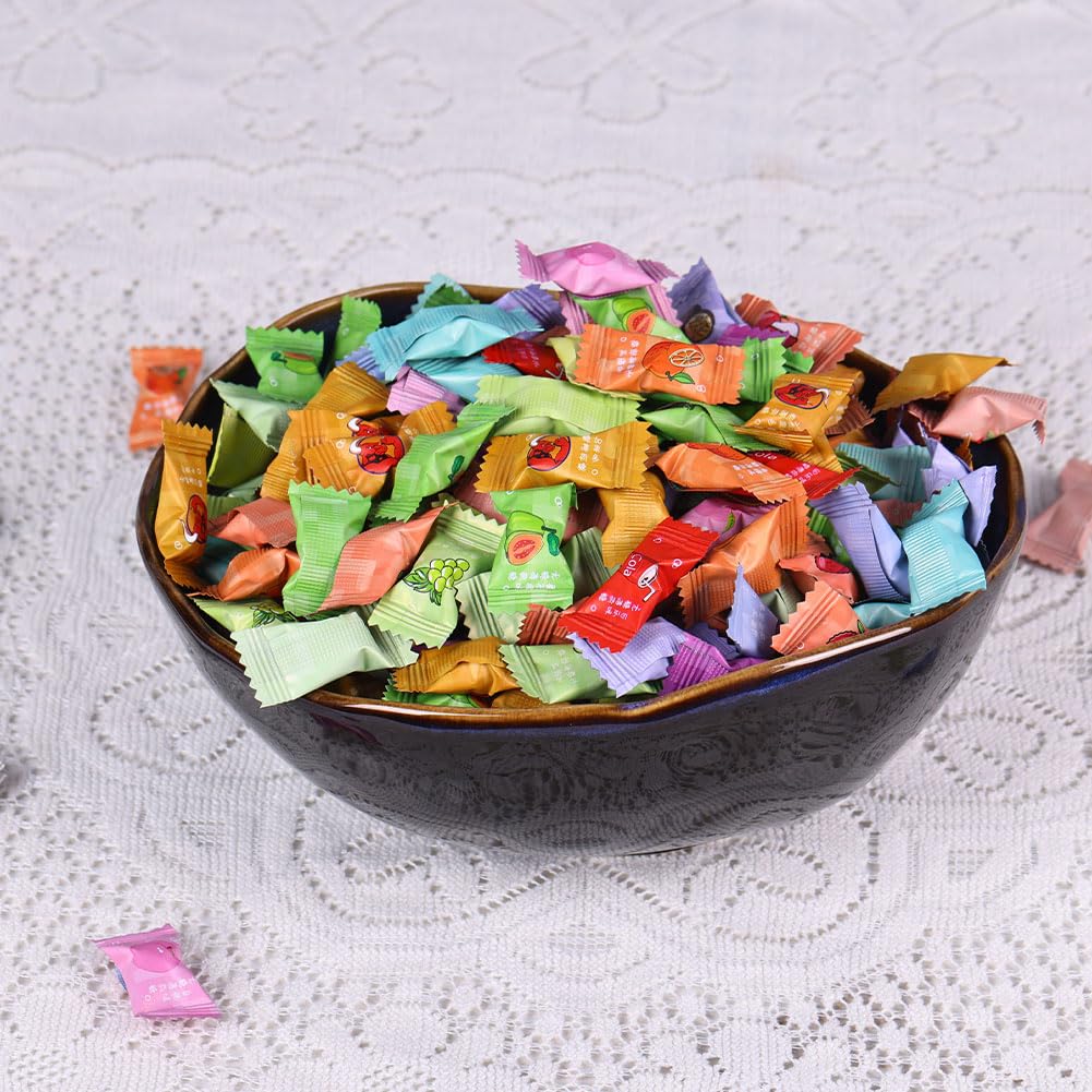 Bol décoratif en céramique bleu de 20,3 cm, bol à bonbons, salade, petit plat à bijoux pour chambre à coucher, centre de table, table de chevet, décoration de salon