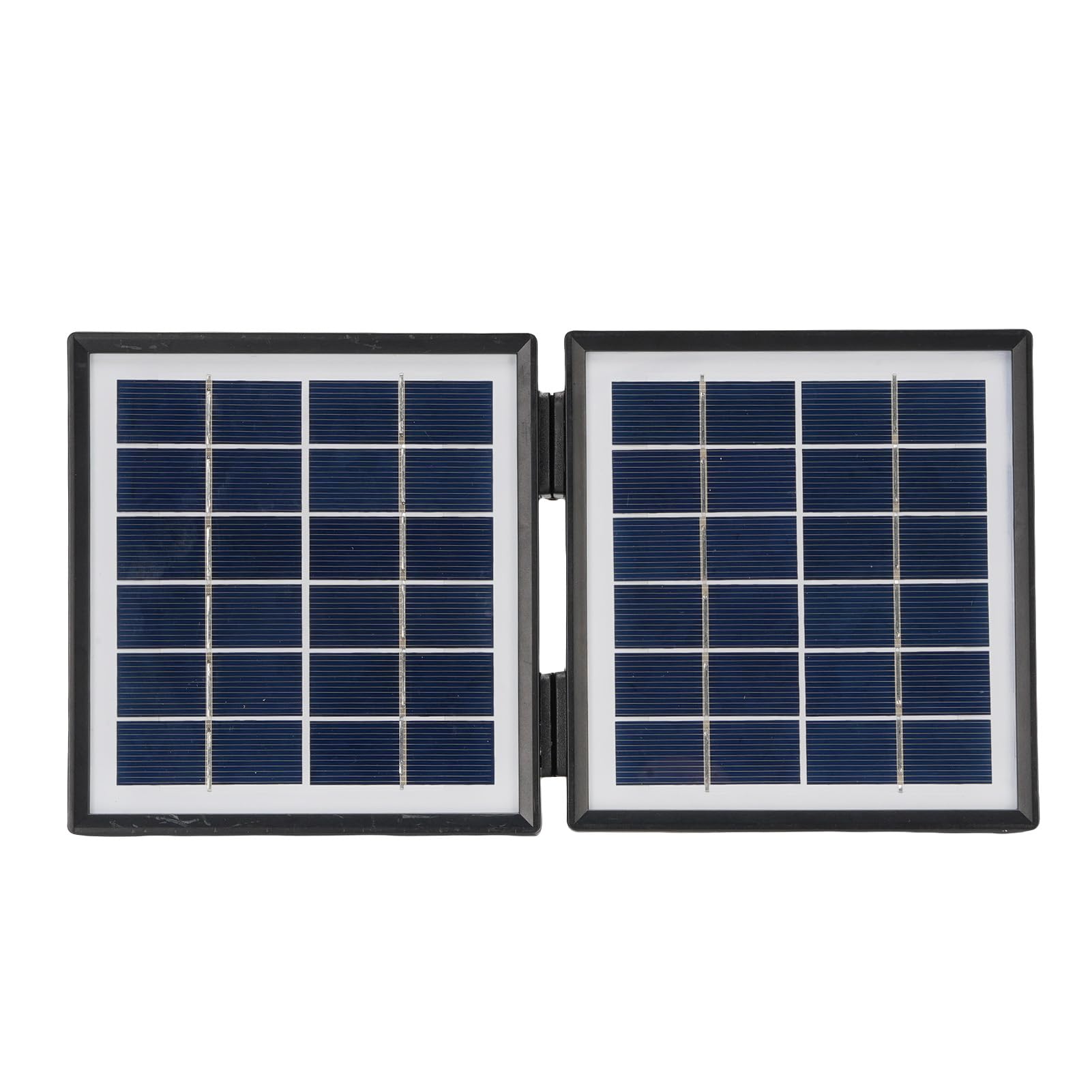 Słoneczny Wentylator Wyciągowy Ze Składanym Panelem 10 W, Przeciwdeszczowy(Black)