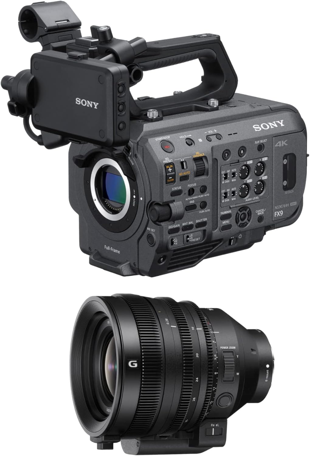 Amazon.com : Sony PXW-FX9 XDCAM 6K Full-Frame Exmor R CMOS Sensor ...