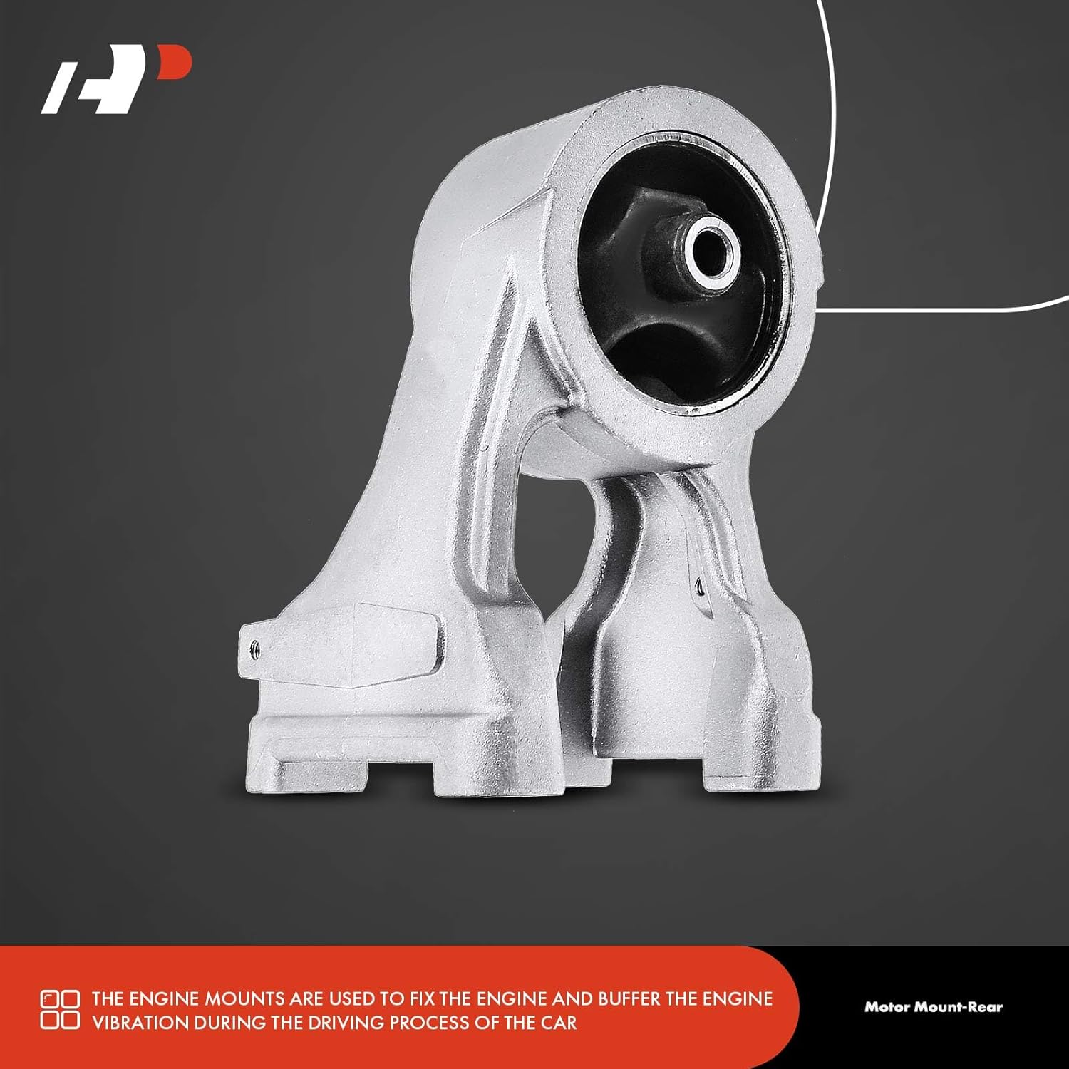 A-Premium 3PCS Front Rear Engine Motor Mount Set Compatible with Honda Odyssey 2008 2009 2010 V6 3.5L VTEC Petrol, Replace# 50810SDAA00, 50810SHJA00