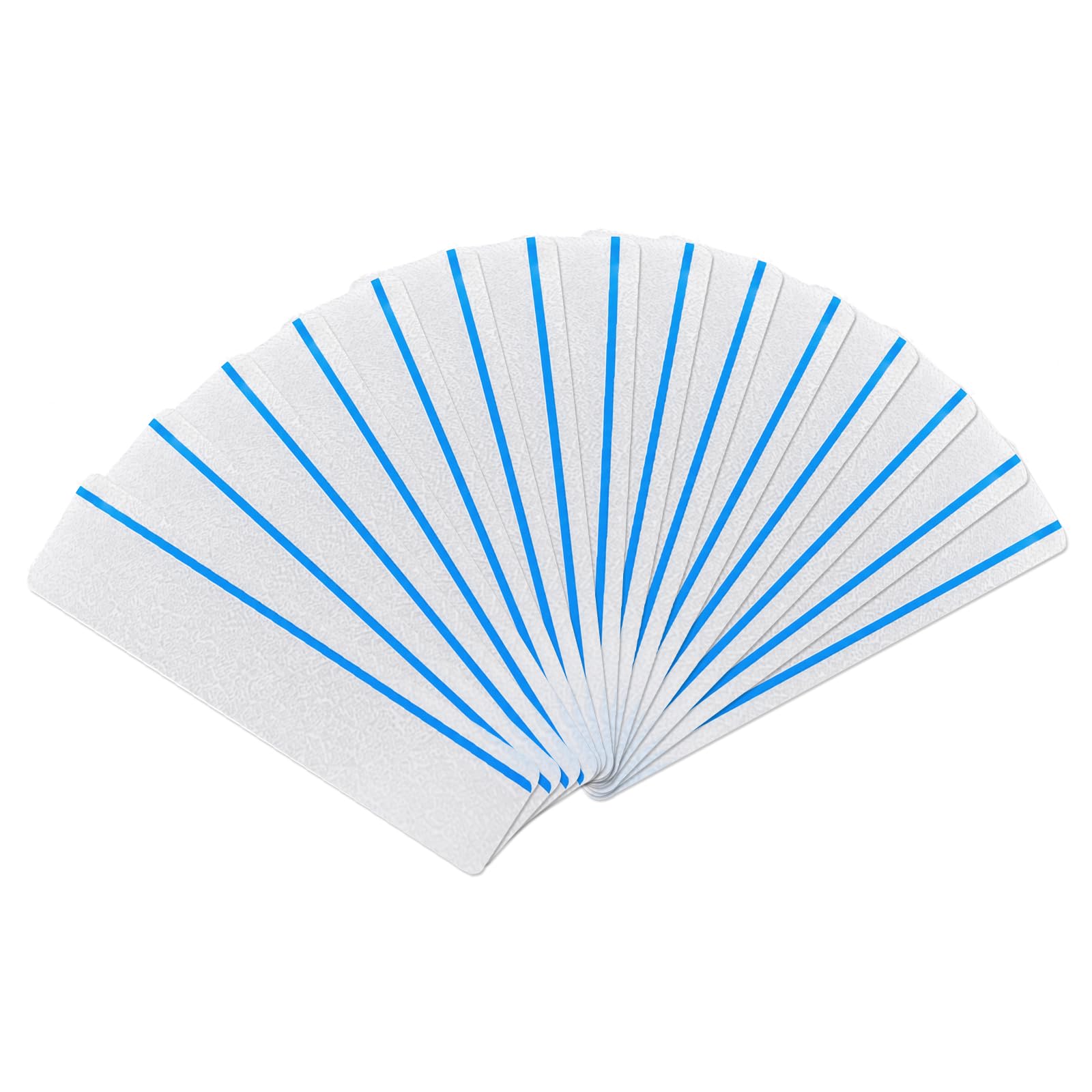 Strisce fluorescenti antiscivolo, 76 x 15 cm, trasparenti, antiscivolo per scale, nastro adesivo per gradini di colore giallo, per interni ed esterni