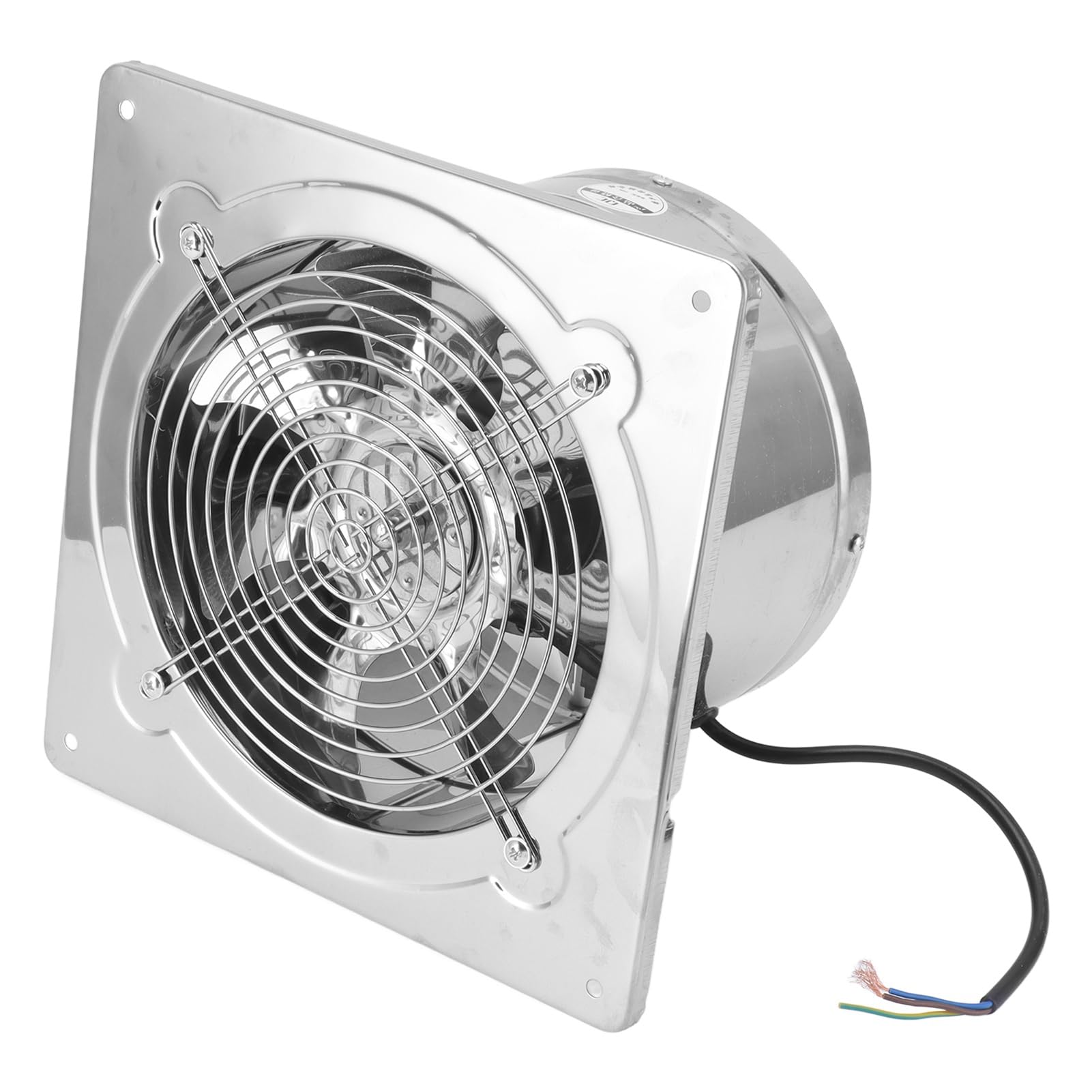 Aspiratore da Bagno Silenzioso da 52 W, Acciaio Inossidabile con Design Rimovibile, Flusso d'aria Ad Alto Flusso per e Garage