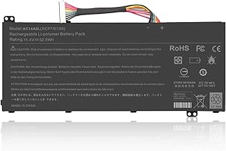 ASUNCELL 11.4V/52.5Wh AC14A8L Laptop Battery for Acer V15 Nitro, Acer Aspire VN7-571, VN7-571G, VN7-591, VN7-591G, VN7-791, VN7-791G, VN7-591G-74SK, AC14A8L L L KT.0 030G.001 3ICP7/61/80