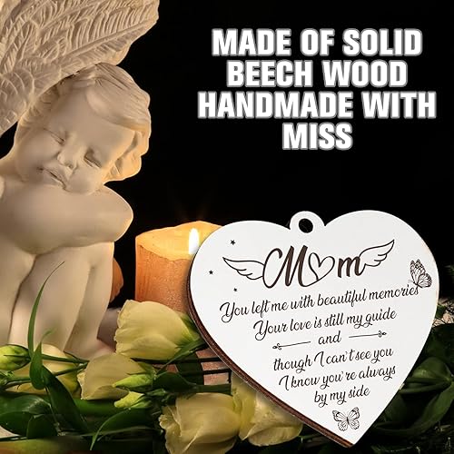 Miniatura 2 de Regalos conmemorativos para la pérdida de mamá, marco de fotos de memoria amorosa, regalo de condolencias duradero, recuerdo elegante para madre