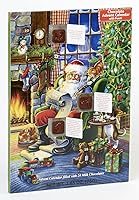 Vista 3 de Vermont Christmas Company Calendario de Adviento Naughty or Nice 2023 (paquete de 10) – Calendario de Adviento de Navidad de chocolate para cuenta