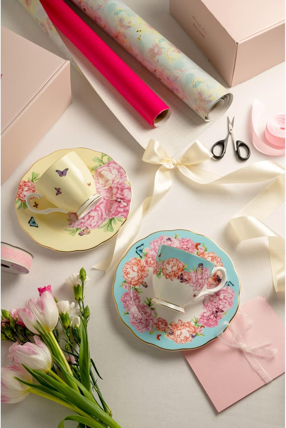 Miranda Kerr for Royal Albert Friendship Joy 2-Piece Set (Mug & Plate 8")