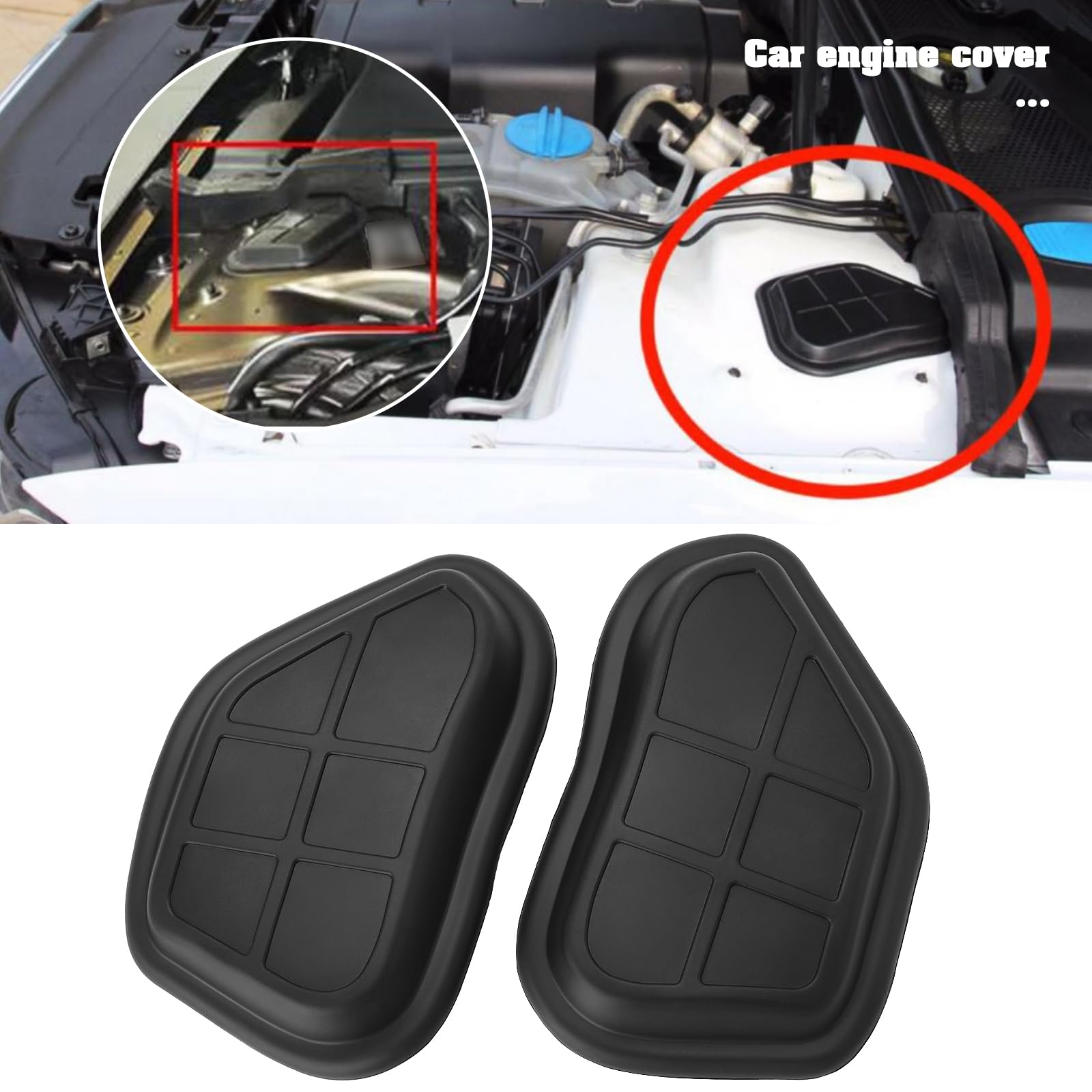 2 pezzi parte di ricambio per torre puntone anteriore 8K0803593 8K0803594 compatibile con Audi A4 A5 S4 S5 RS4 RS5 (2007-2017)