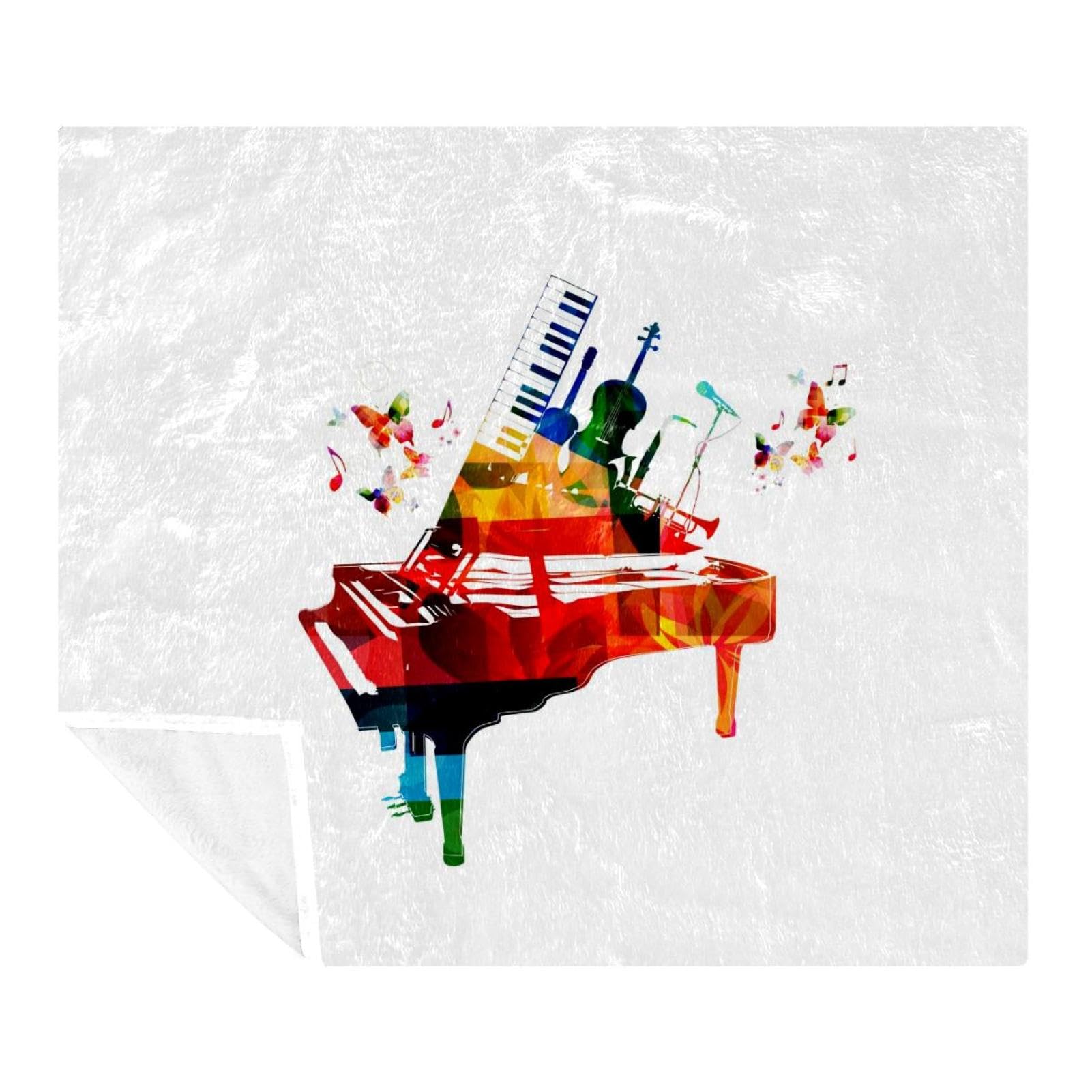 Couverture pour adultes et enfants douce et colorée pour des instants complices
