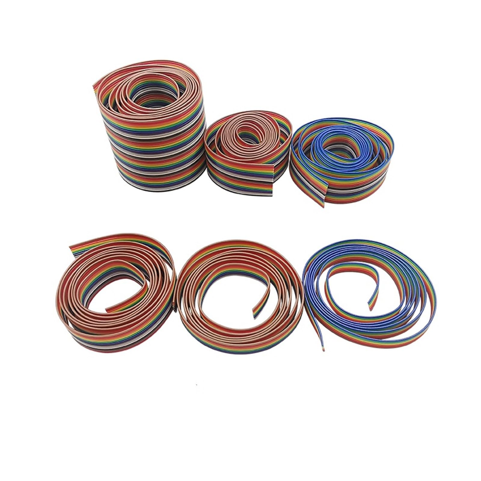 Złącze Pitch, 1 metr płaskiego kabla taśmowego o rozstawie 1,27 mm, 6 do 60 pinów, do złącza FC o rozstawie 2,54 mm(50Pin)