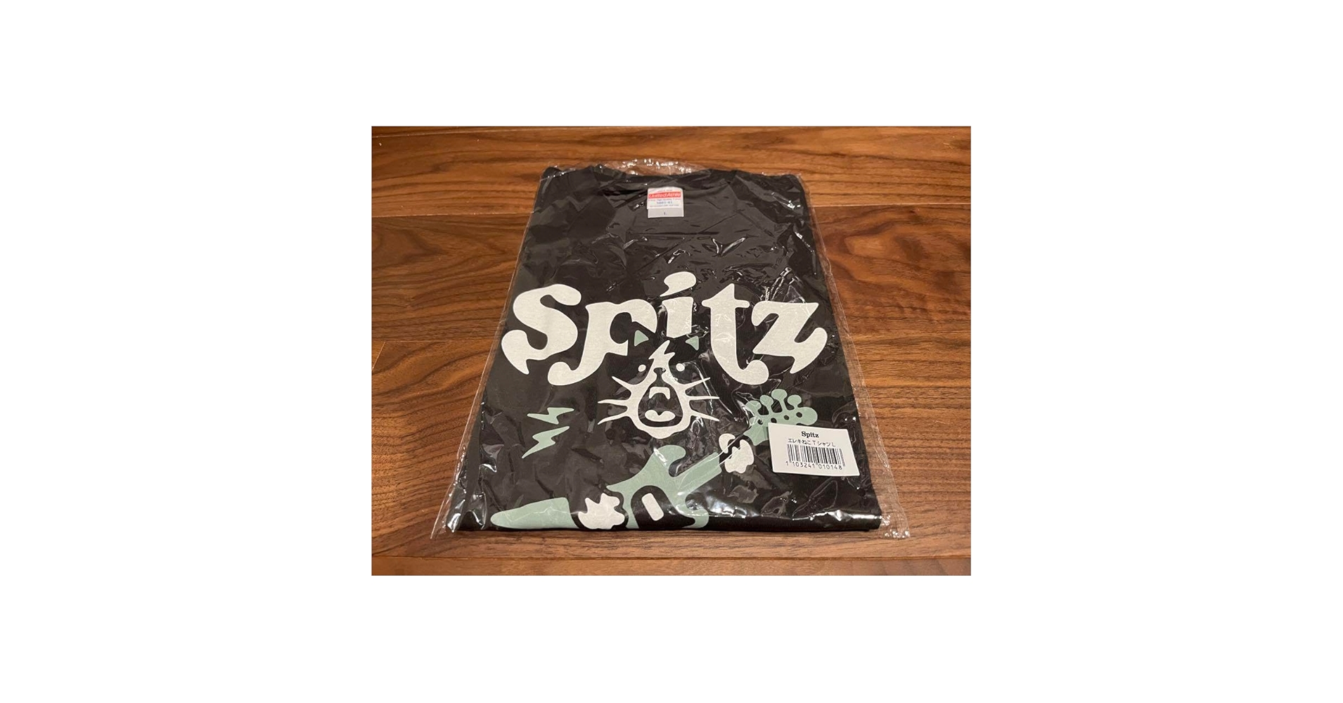 Amazon.co.jp: スピッツ エレキねこTシャツ Lサイズ : ファッション