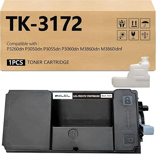 LCL Cartucho de tóner de repuesto compatible para Kyocera TK-3172 TK3172 1T02T80US0 ECOSYS P3260dn P3050dn P3055dn P3060dn M3860idn M3860idnf