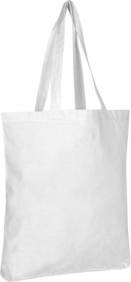 white cloth bag
