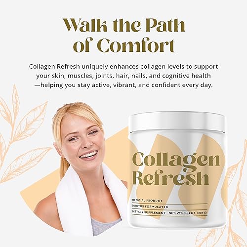 Miniatura 3 de Polvo de colágeno para mujeres, polvo de péptidos de colágeno hidrolizados, proteína de colágeno, suplementos de colágeno para cabello, piel, uñas,