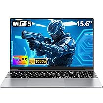 NAIKLULU 15.6 Pollici PC Portatile Laptop 4425Y Processore, 8GB RAM 256GB SSD Computer Portatile Notebook 2026,Tastierino Numerico, Carta TF, Webcam, Touchpad, 5000Mah