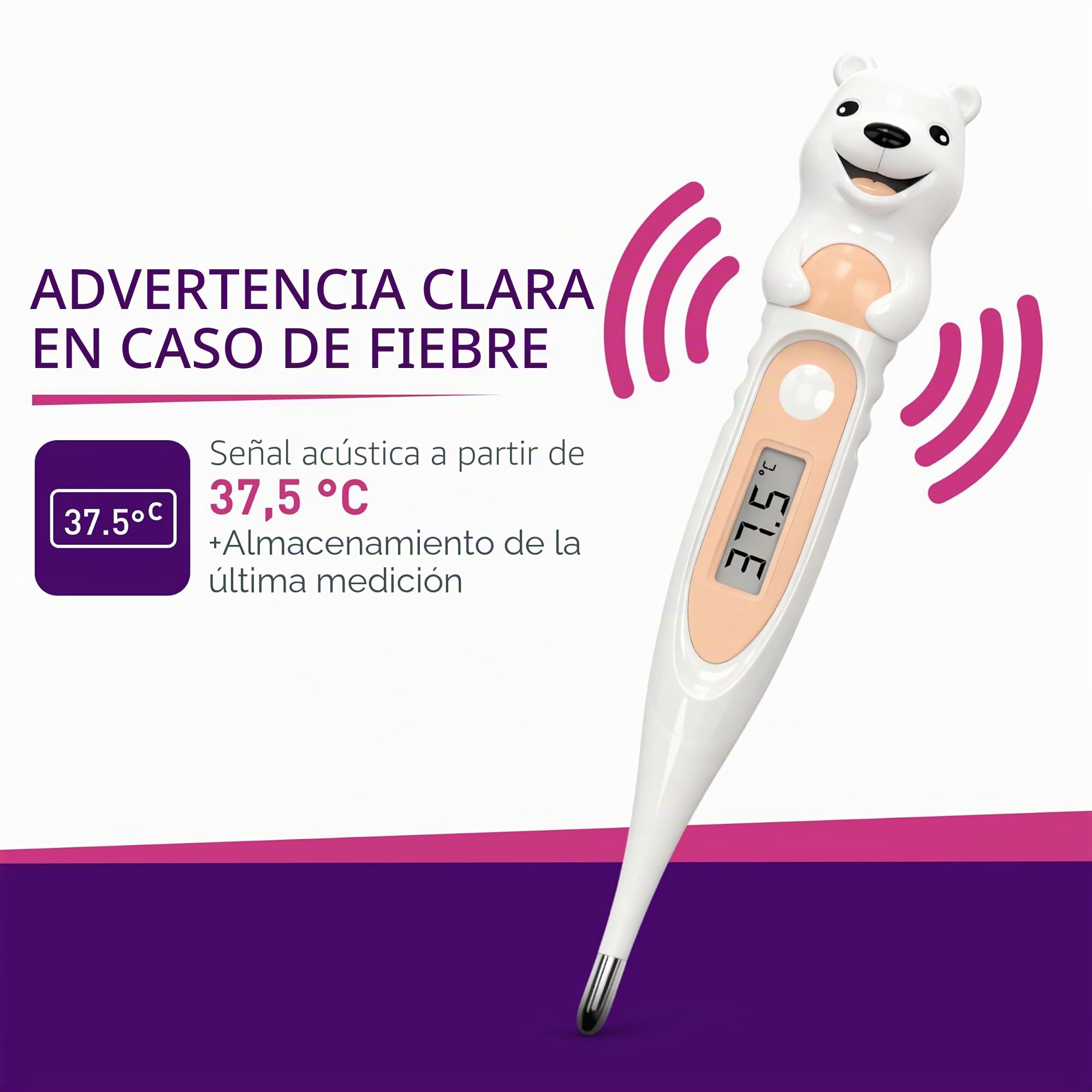 Termómetro Scala Digital SC 44 Flex Speed Oso Polar
