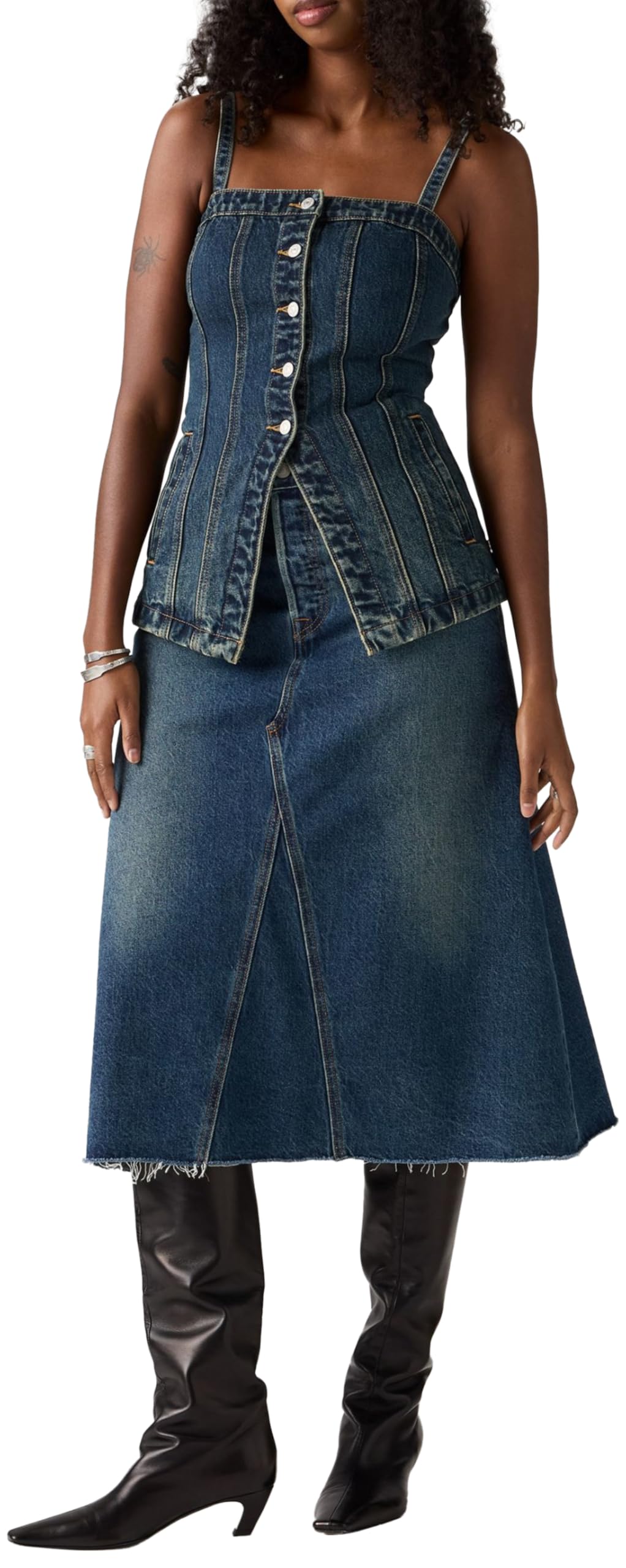 Levi's Donna High Rise A-Line Decon Gonna