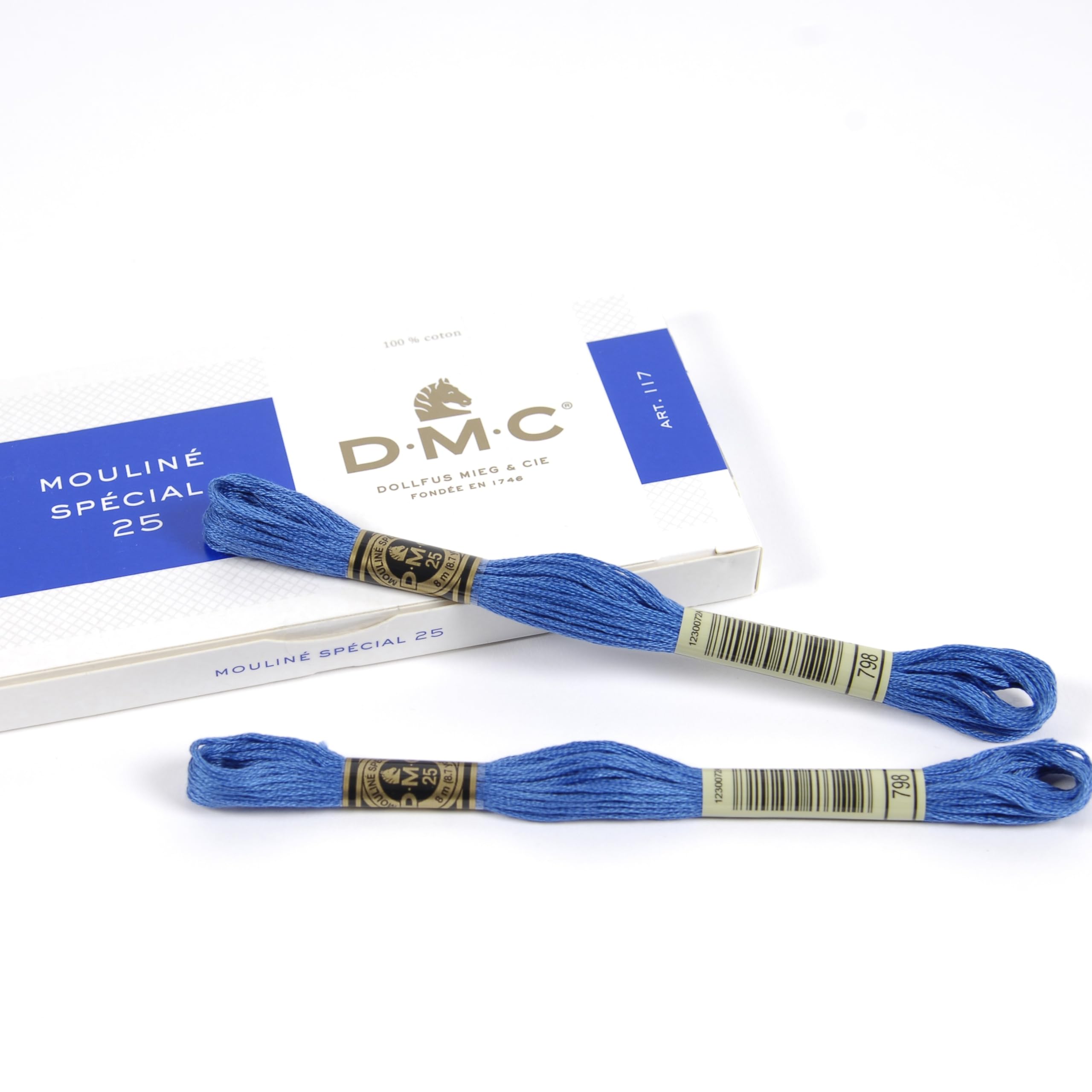 DMC 117MC Mouliné Spécial Stickgarn 8m 3371