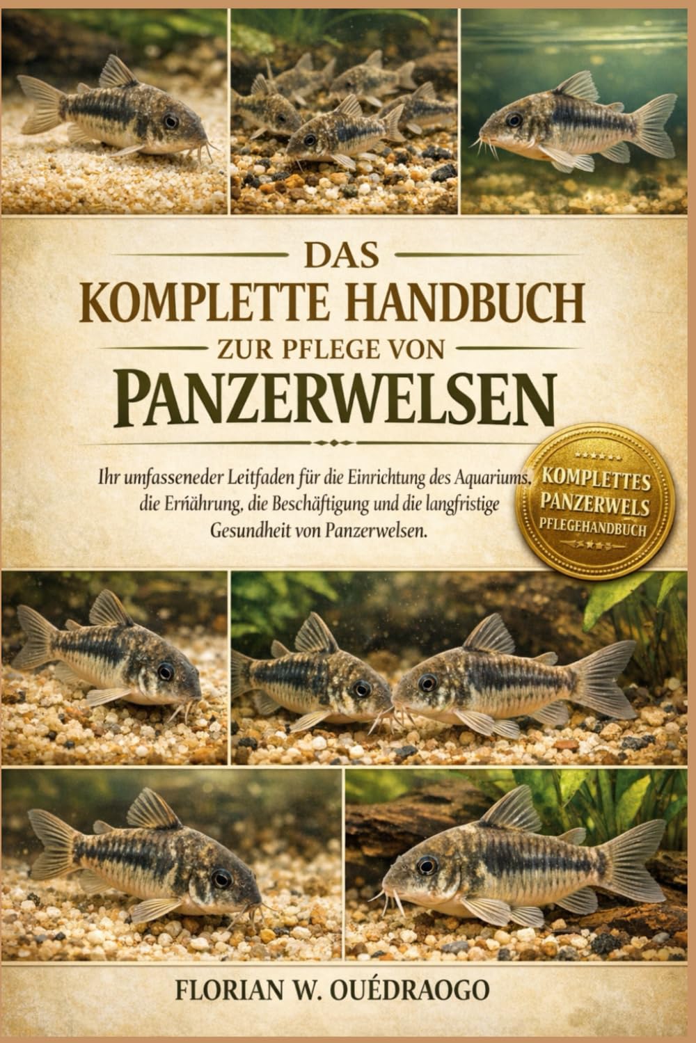 DAS KOMPLETTE HANDBUCH ZUR PFLEGE VON PANZERWELLEN: Ihr umfassender Leitfaden für die Einrichtung des Aquariums, die Ernährung, die Beschäftigung und die langfristige Gesundheit von Panzerwelsen.