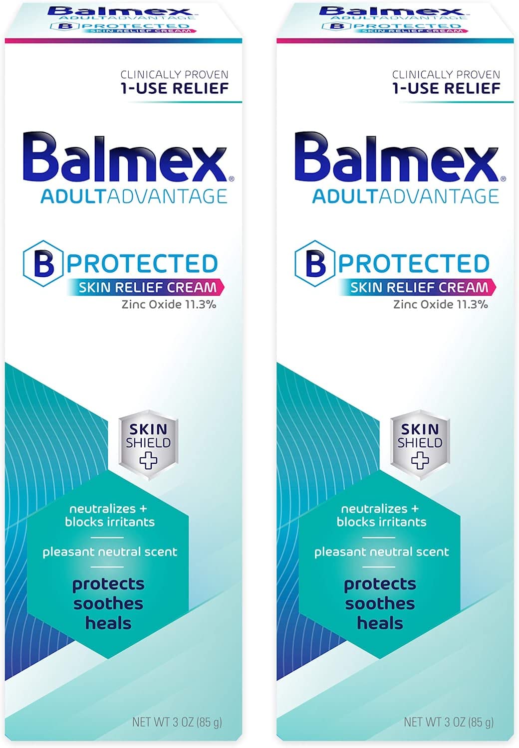 Adult Care Rash Cream, 3 oz Per Tube (2 Pack)