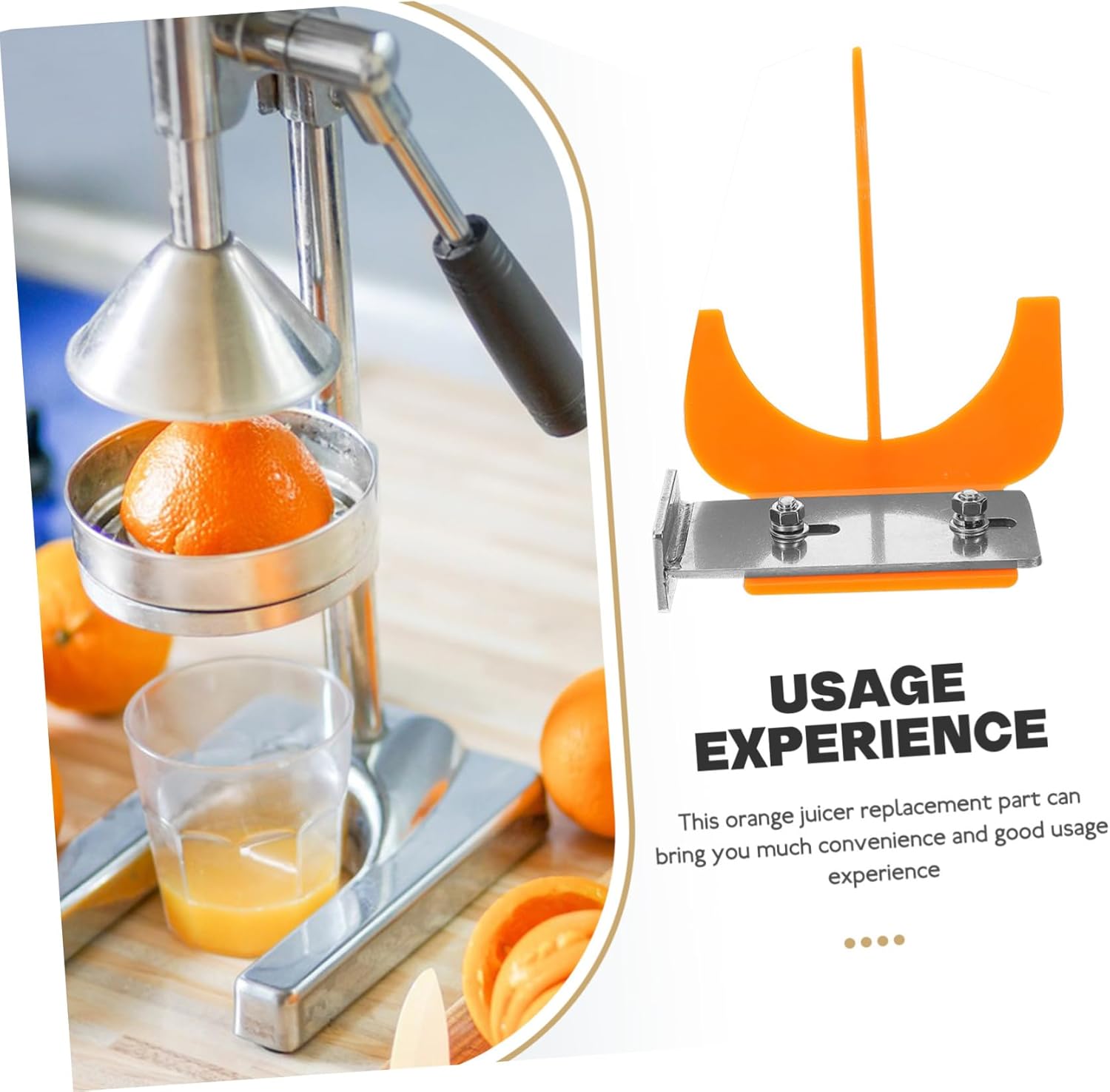 Unomor Replaceable Orange Juicer Peeler Tool Set for Electric Juicers Easy to Install for Cafes and Restaurants Professional Kitchen Accessory for Daily Use