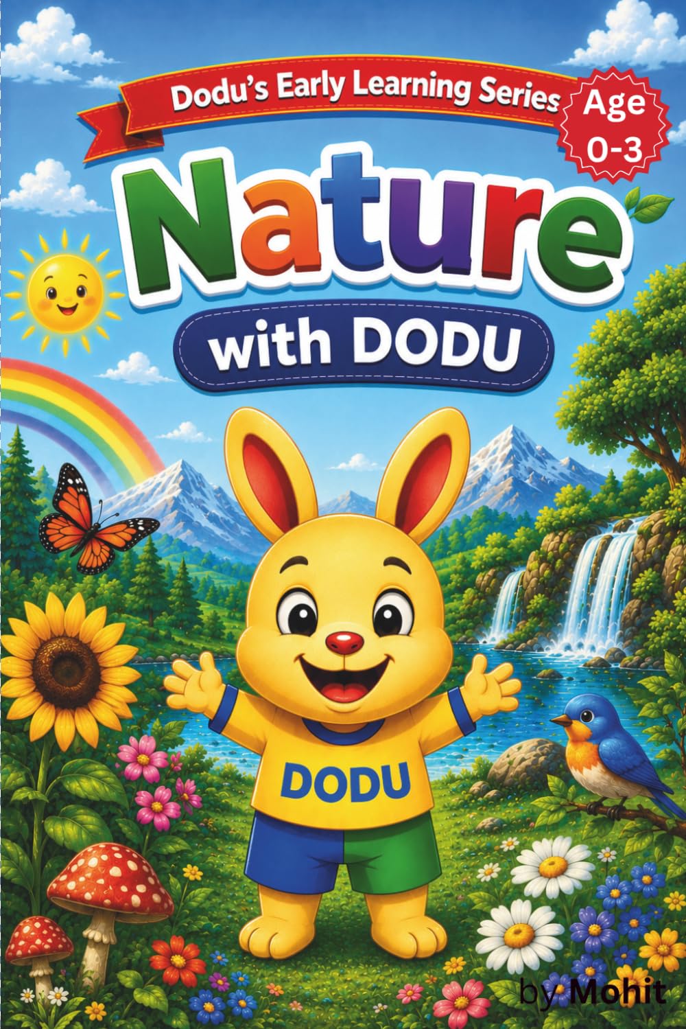 First Nature with Dodu: A Toddler Learning Book for Ages 0–3 | Early Vocabulary Building, Nature Awareness & Visual Learning for Babies and Preschool ... Real-Life Objects & Simple Words for Toddlers