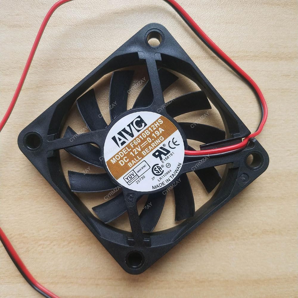 Ventola Di Raffreddamento 12v 2 Pin 60x60x15 6015 Per Stampante 3d E Pc - Foto 10